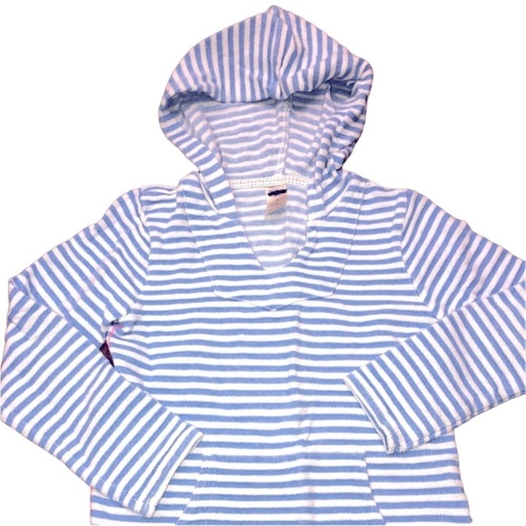 OshKosh B'gosh Other - Oshkosh Girls Size 7 Cozy Striped Hoodie